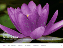 Tablet Screenshot of dublinreiki.com